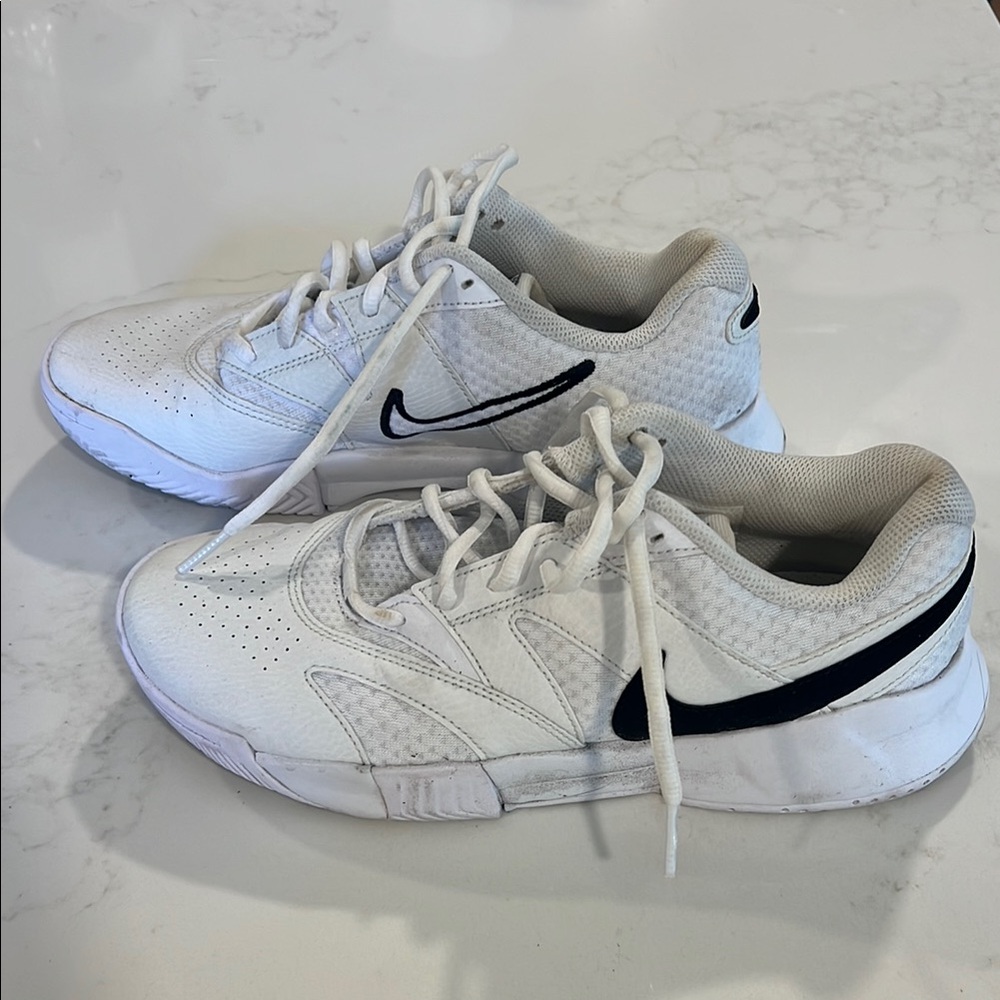 Nike court shoes - size 8.5 women’s